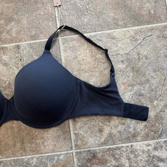 Skims Fits Everybody T-Shirt Bra Onyx Size 34DDD - Picture 5 of 9